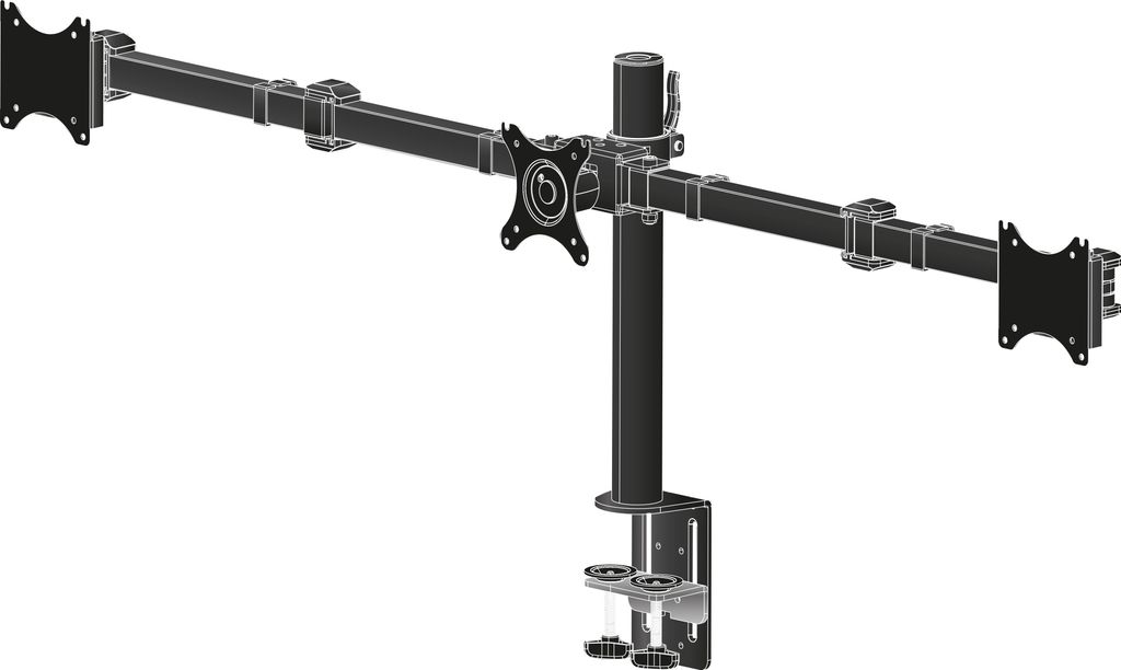 IIYAMA Desk Mount DS1003C-B1 10"-27" VESA