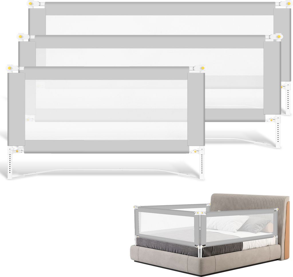 Izrielar 3x sponda letto protezione per letto pieghevole Immagine del prodotto 