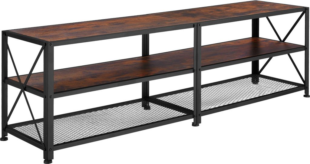 tectake® ripiano TV Indianapolis 161 x 41,5 x 50,5 cm Immagine del prodotto 