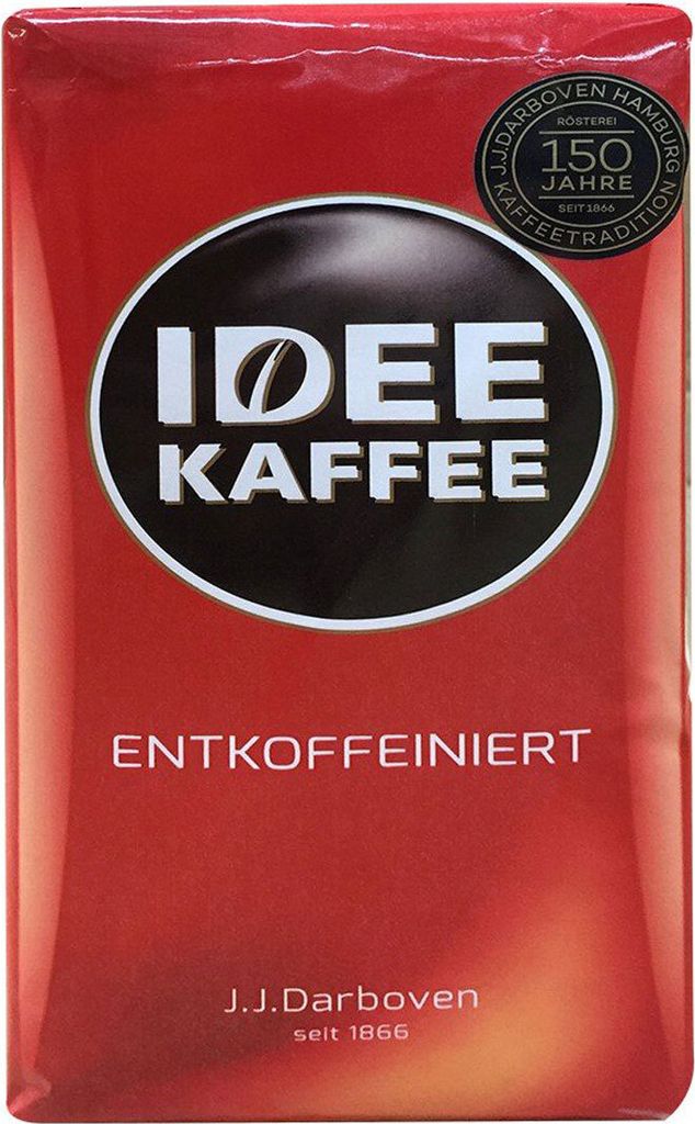 IDEE Kawa drobno aromatyczna bezkofeinowa mielona 500g Zdjęcie produktu 