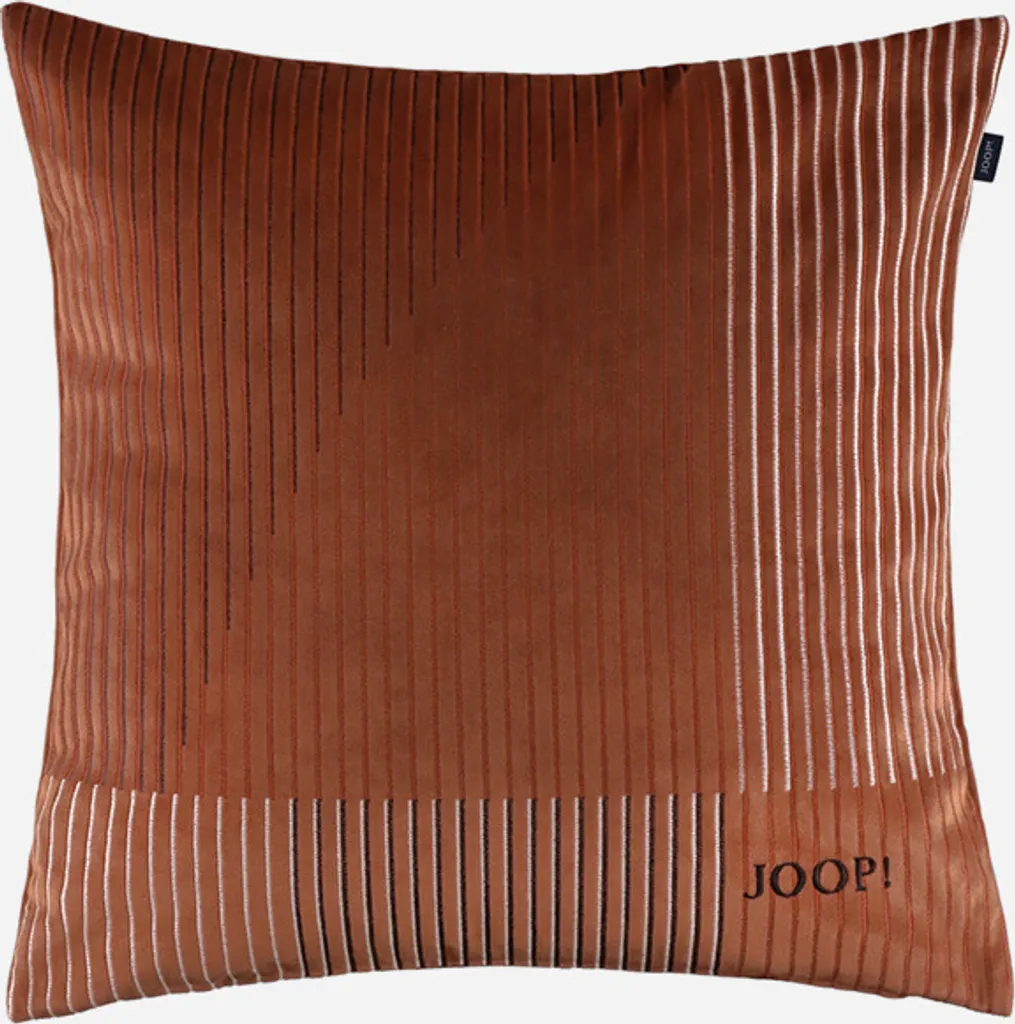 Copricuscino JOOP! Caramello Split 50x50cm - Eleganza Jacquard