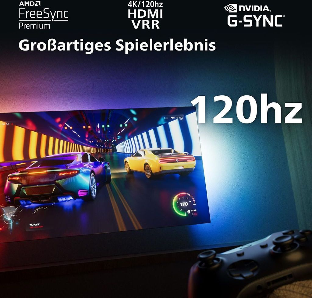 Philips 65OLED908/12 OLED TV Flat 65 Zoll 164 cm UHD 4K Obrázek produktu 9