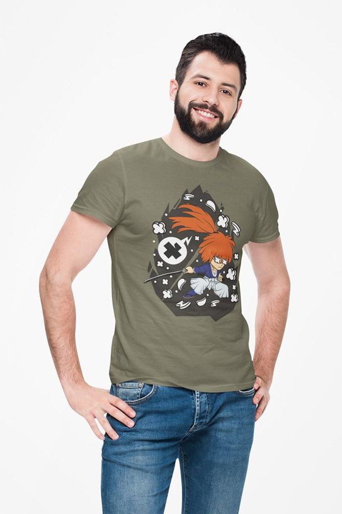 D&B Uni Polo PC00097 SamuraiX MilitärGrün-Größe 3XL
