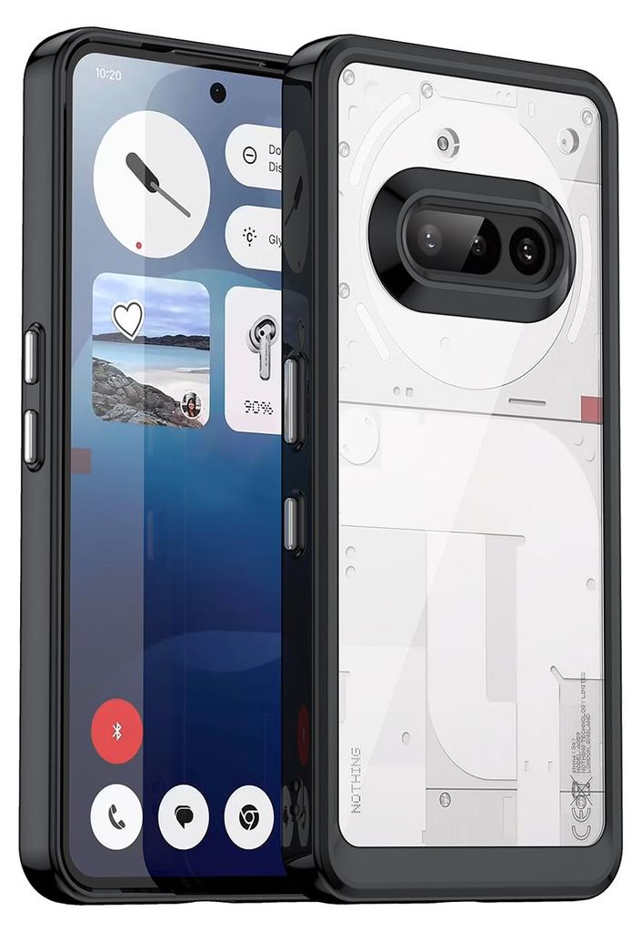 Custodia per Nothing Phone 3A trasparente, protettiva in Immagine del prodotto 