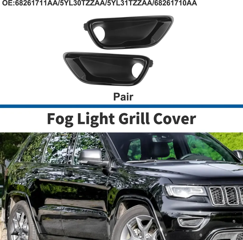 Grille Antibrouillard 68261711AA pour Jeep Grand Cherokee 2016-2021