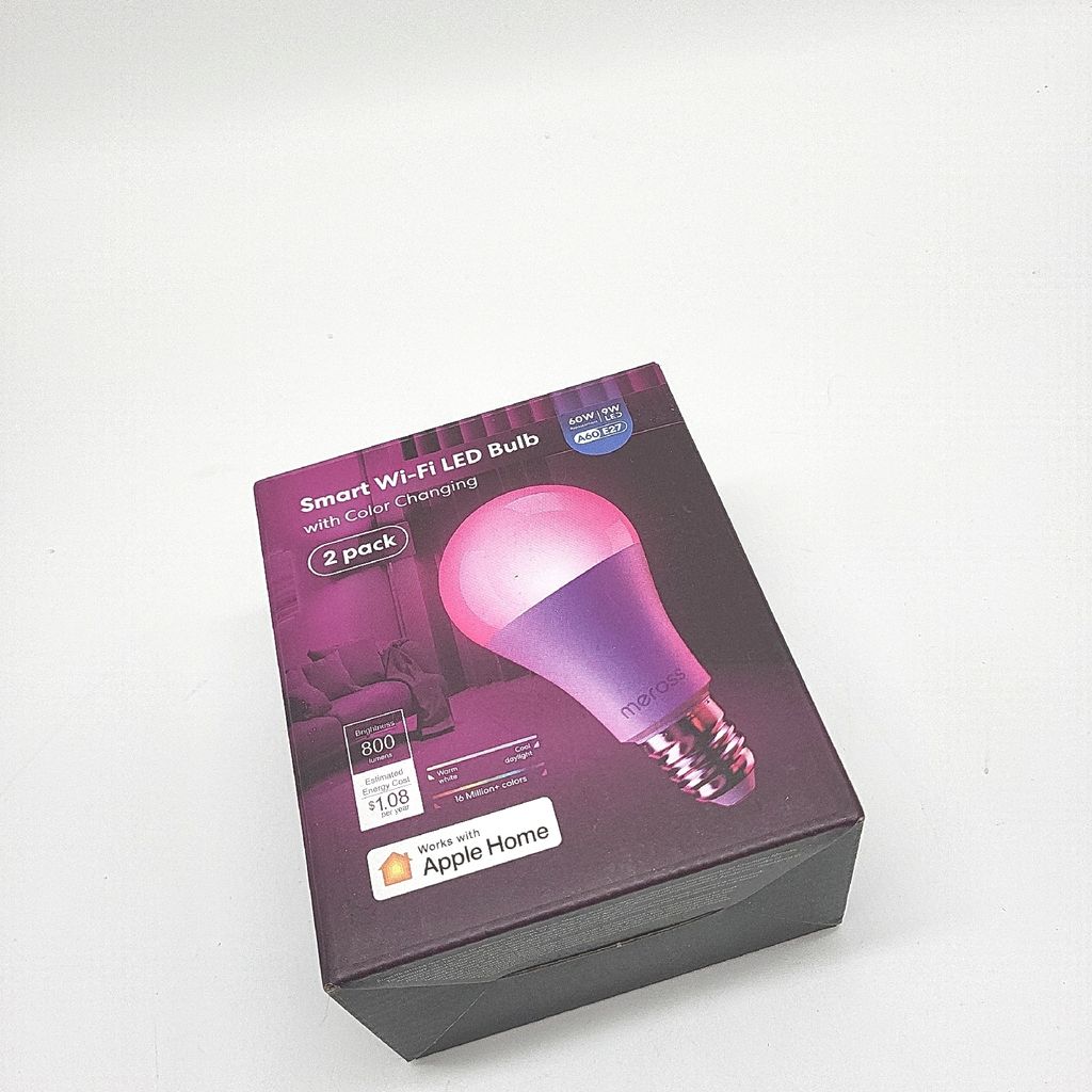 Meross Smart Glühbirne Set 2 LED-Glühbirnen kompatibel Produktbild 