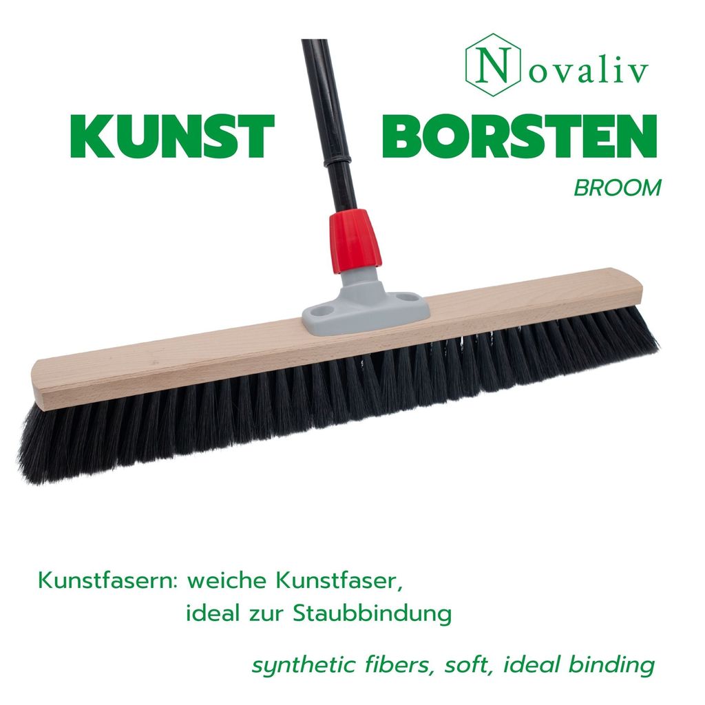 Novaliv Grand balai Balai de salle 100 cm avec manche Image du produit 