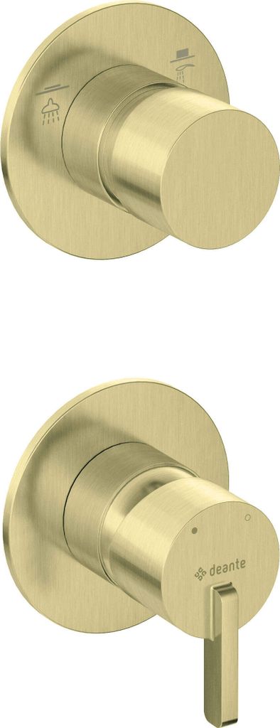 Concealed shower mixer with shower switch