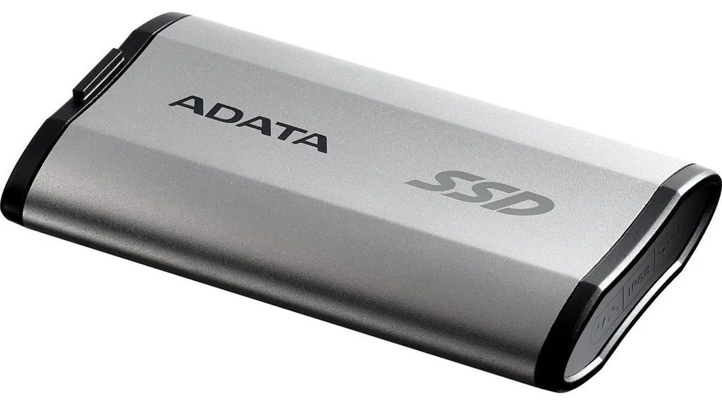 Adata SD810 SSD 500 Go USB 3.2 Gen 2x2 Ultra Rapide 2000Mo/s Argent - 4