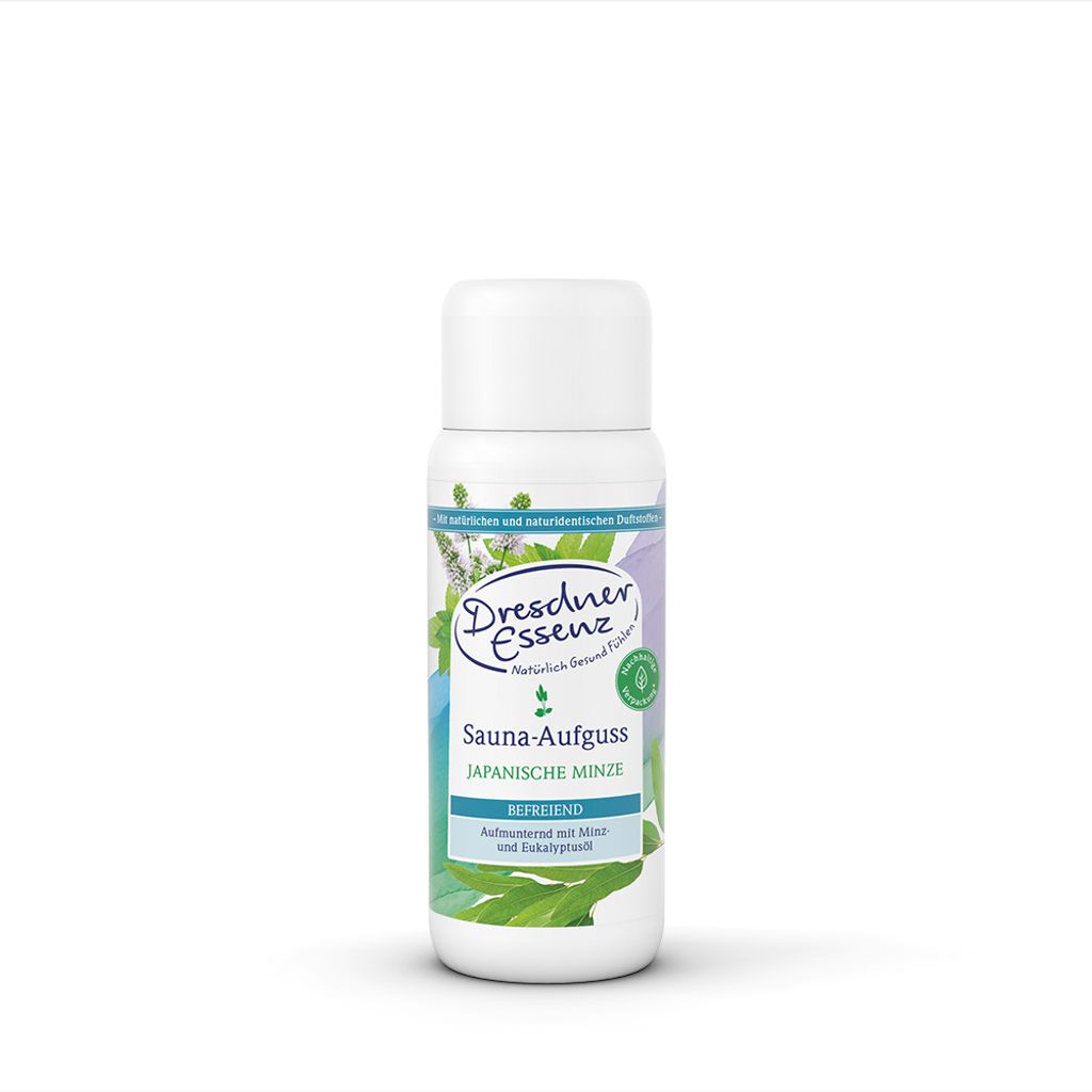 Dresdner Essenz Saunaaufguss Japanische Minze 250 ml Produktbild 
