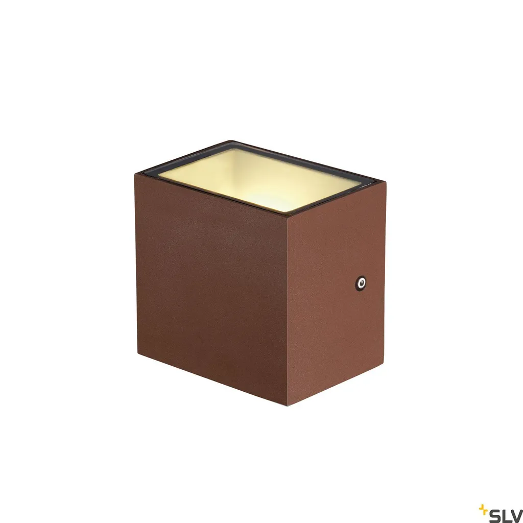 Sitra Cube LED Applique Murale Anthracite SLV IP44 Carrée Up Down - 4