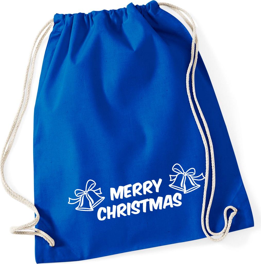 Huuraa Turnbeutel Merry Christmas Glocken 12 Liter Bright Produktbild 