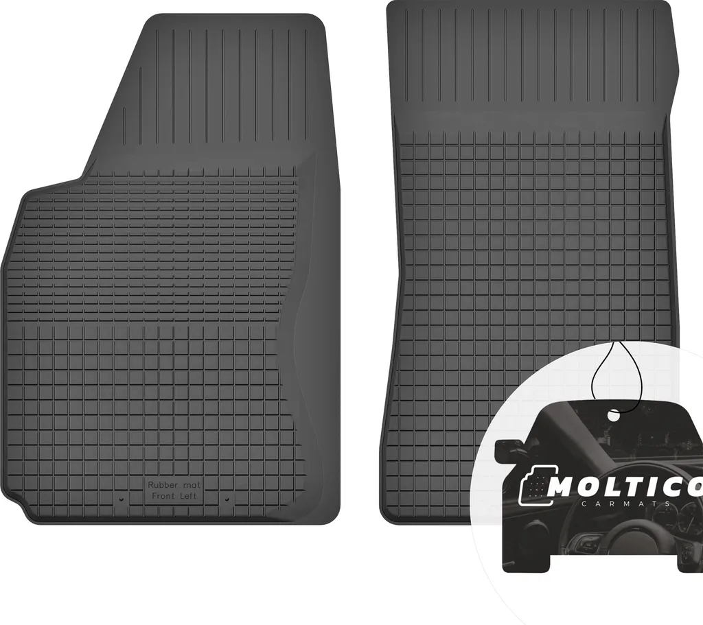 Tappetini Gomma Audi Q5 8R 2008-2017 | Set 2 Pezzi Anteriori Su Misura