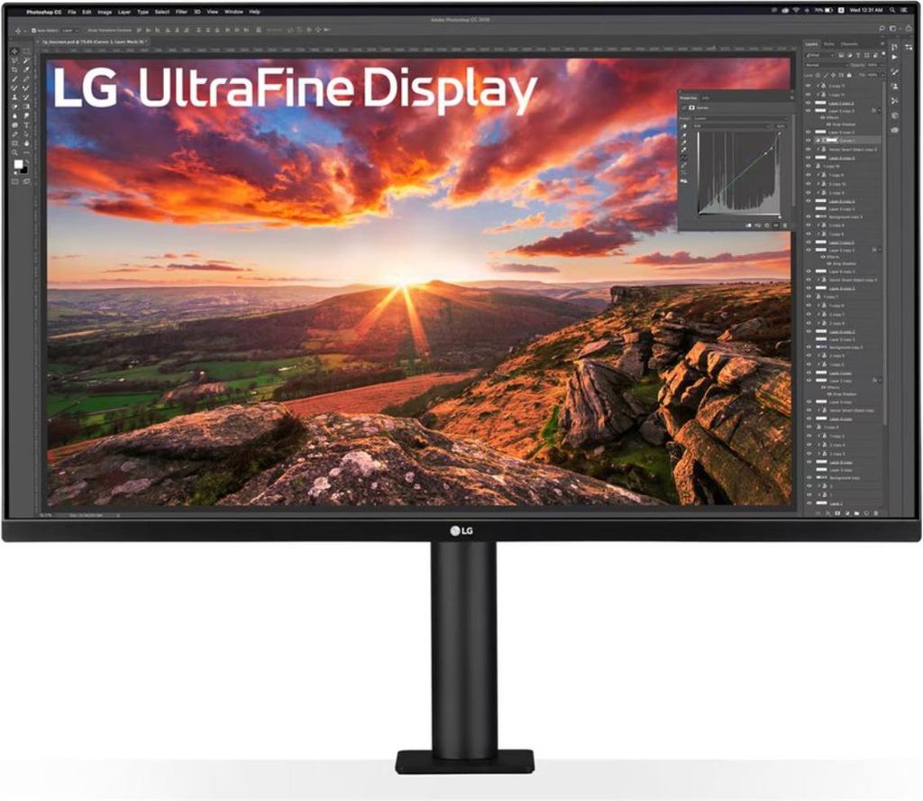 LG UltraFine 32UN880K-B Monitor 81.3cm (32") 4K UHD, IPS, 5ms, HDMI,