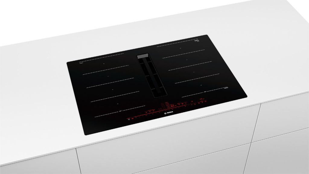 Bosch Serie 8 PXX801D67E, Czarny, Blat, 79.2 cm, Płyta Zdjęcie produktu 