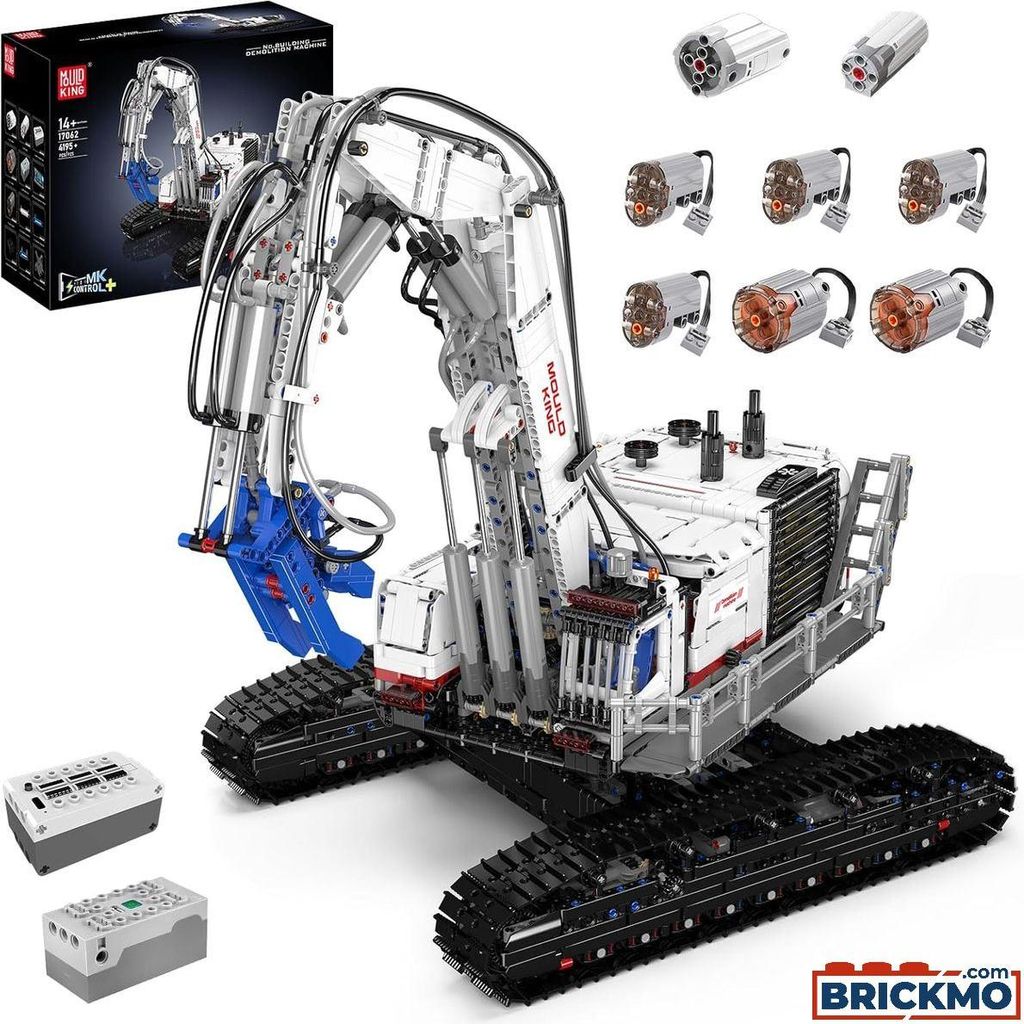 Mould King Remote Control Abbruchbagger 17062 Produktbild 