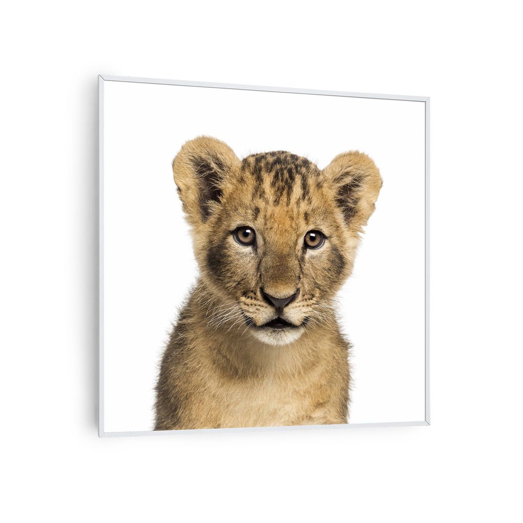 Klarstein Infrarotheizung mit Thermostat, 350W Elektroheizung, Smart Home Bild-Infrarotheizung zur Wandmontage, IR mit IoT/WiFi App-Control, Feucht...