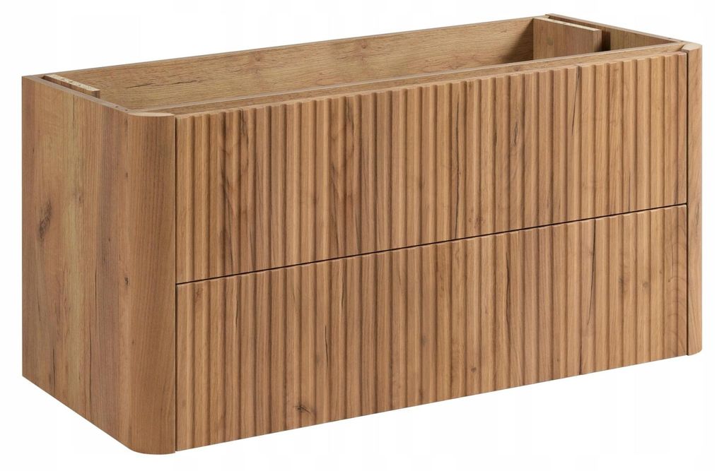 Rodan Mobile Sottolavabo 100cm - Sospeso - Scanalato Rovere Immagine del prodotto 