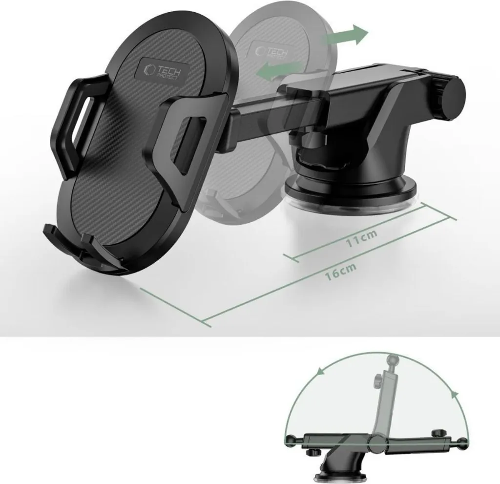 Tech-Protect V1 Supporto Universale Auto per Cruscotto e Vetro - 6