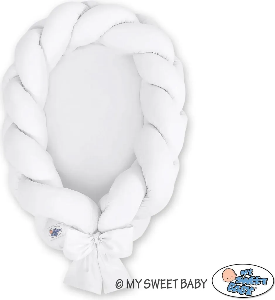 Lit d'appoint bébé 2 en 1 blanc idéal pour cododo et siestes sûres