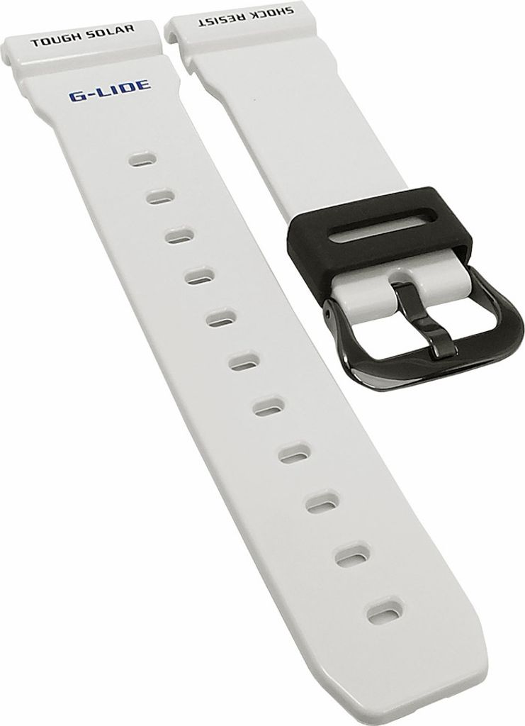 Casio G-Shock Uhrenarmband weiß Resin GWX-5600C GWX-5600C-7