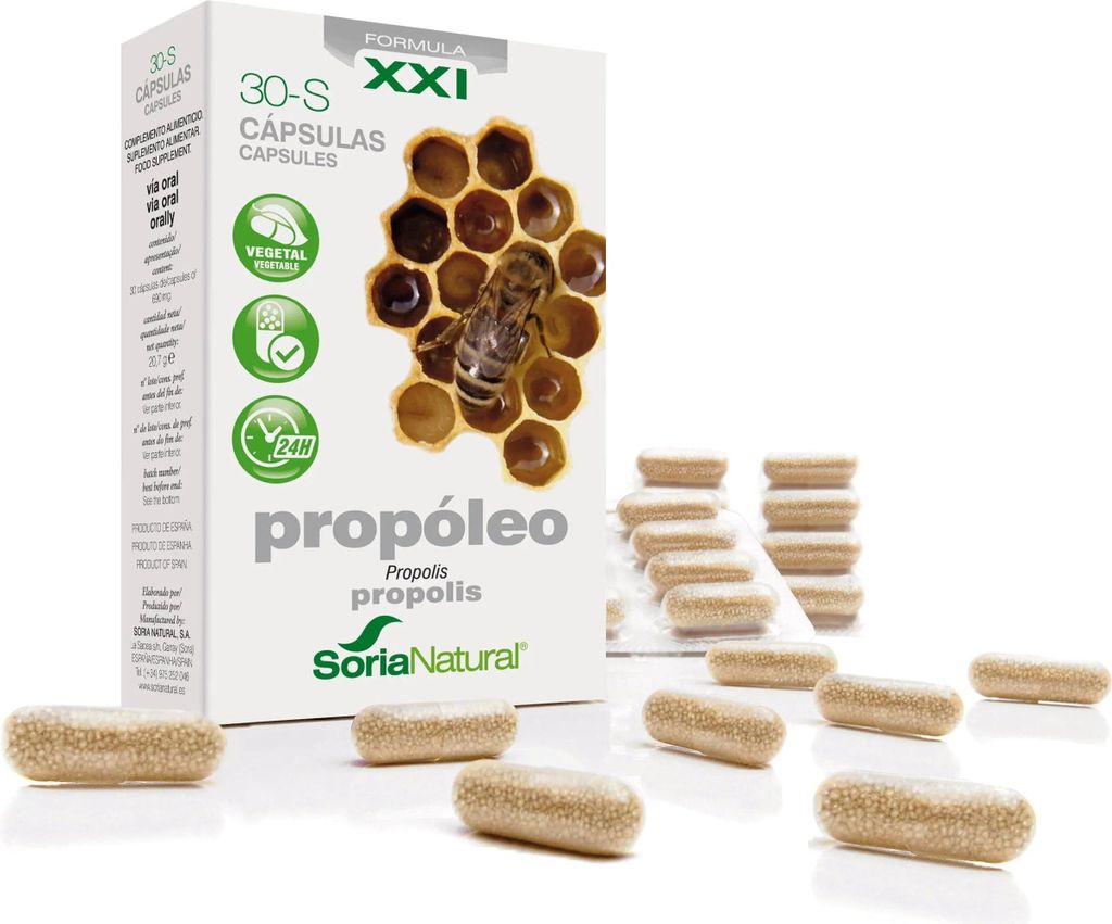 Soria 30 S Propoleo Liberacion Prolongada Caps