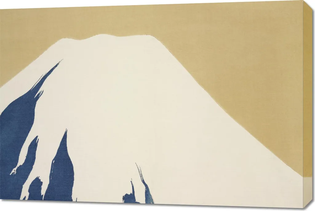 Monte Fuji Sekka Quadro Vintage 90x60 cm - Arte Giapponese Salotto