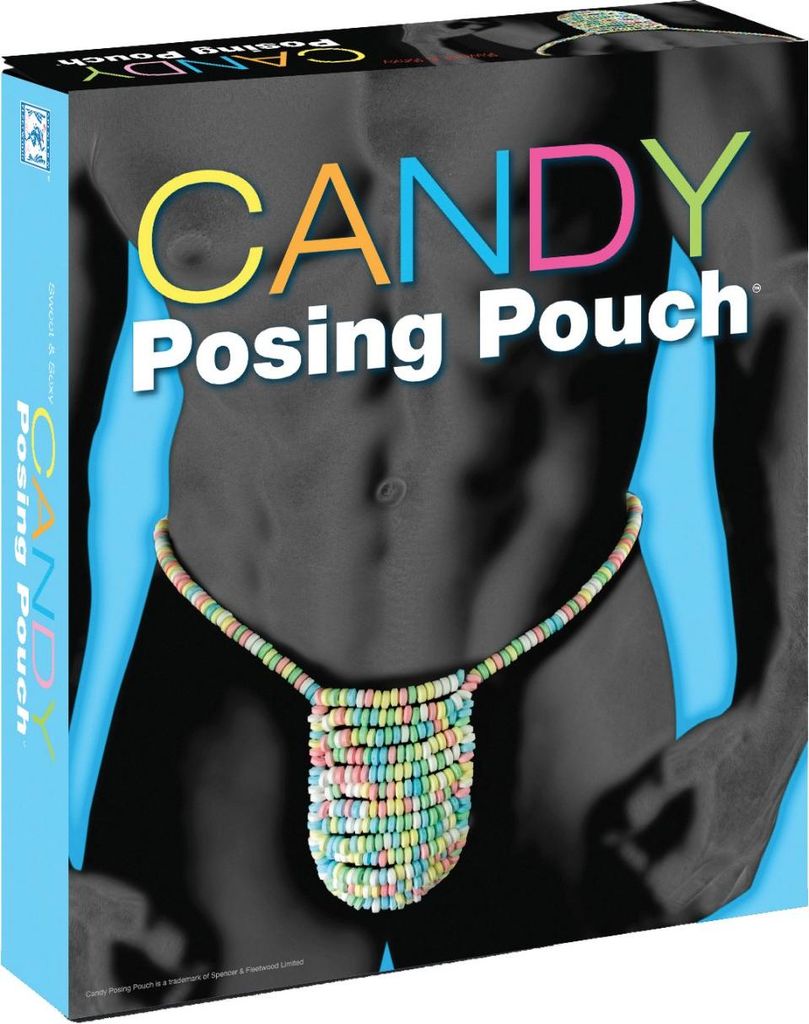 Jedlý sáček Candy Posing Pouch z barevných cukrových perel Obrázek produktu 