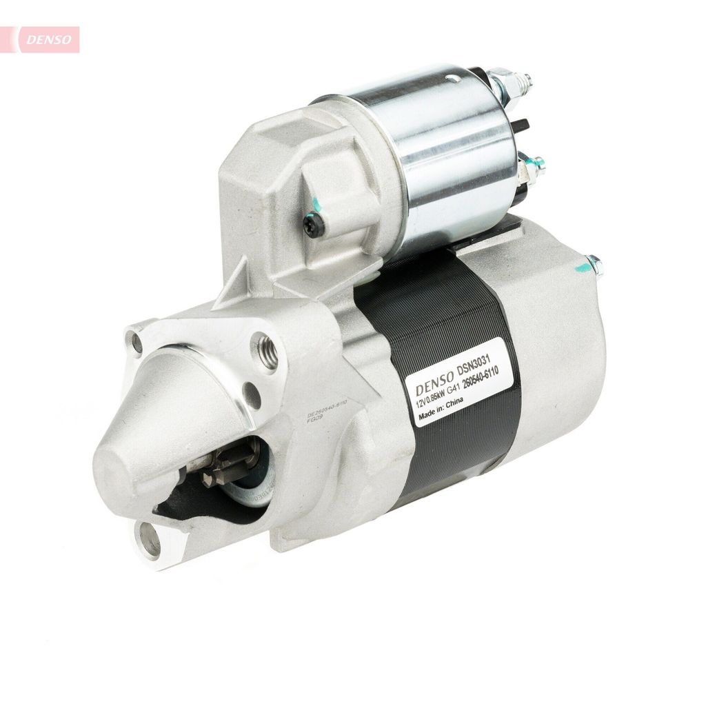 DENSO DSN3031 Starter Anlasser 0,85kW für RENAULT Clio III Produktbild 