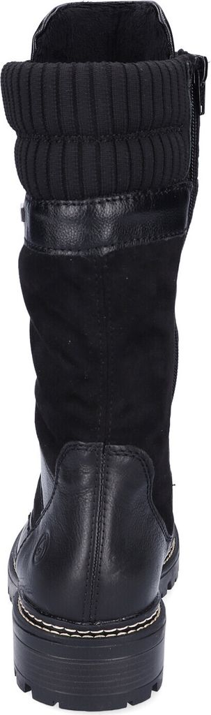 Remonte Damen Stiefel D0B76 kuschelig warm 37 EU Schwarz