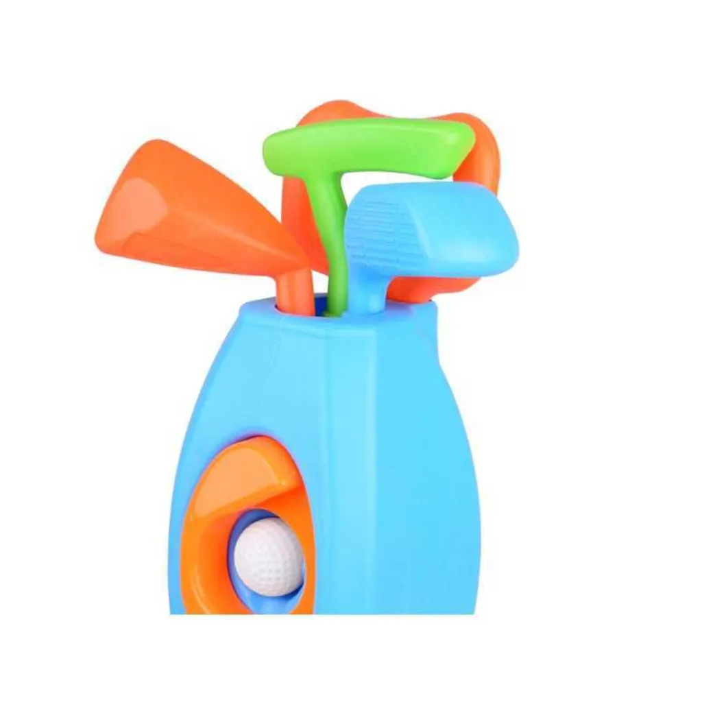 Set de mini-golf SP0765 avec support à roulettes et accessoires complets