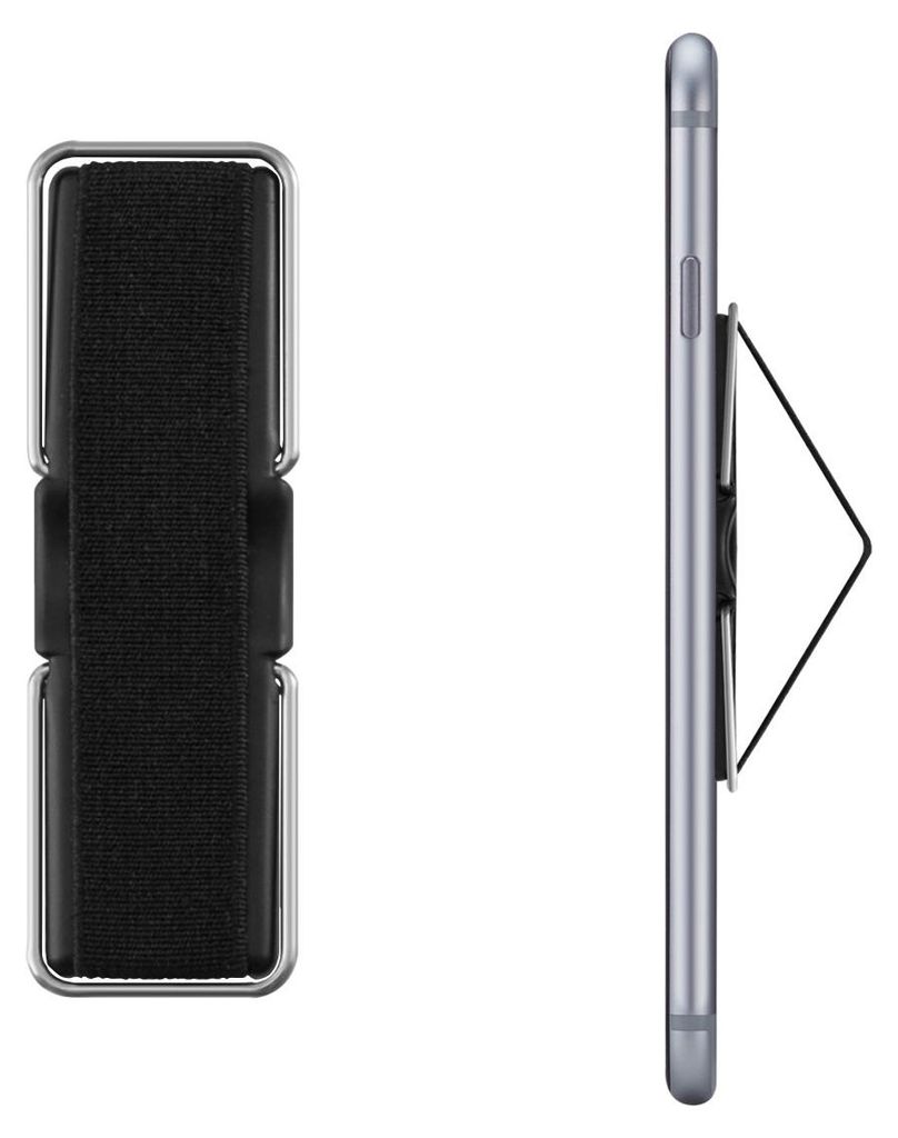 kwmobile 38692.01, Handy/Smartphone, Schwarz, Metallisch Produktbild 