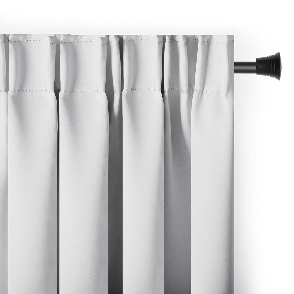 Vorhang AmeliaHome Blackout I 140x270 cm weiß 140x270
