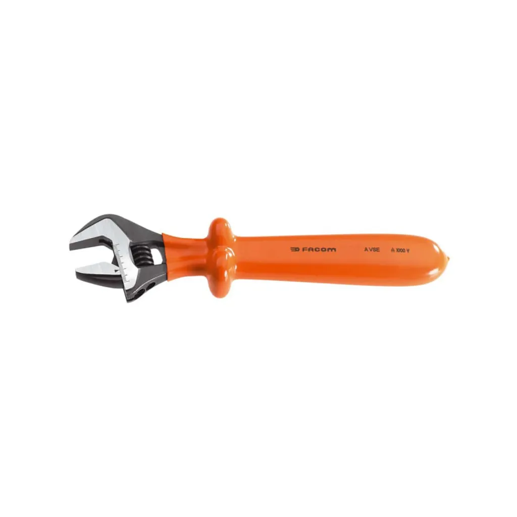 Facom 113.10TAV Clef à Molette Isolée 1000V 27mm pour Électricien