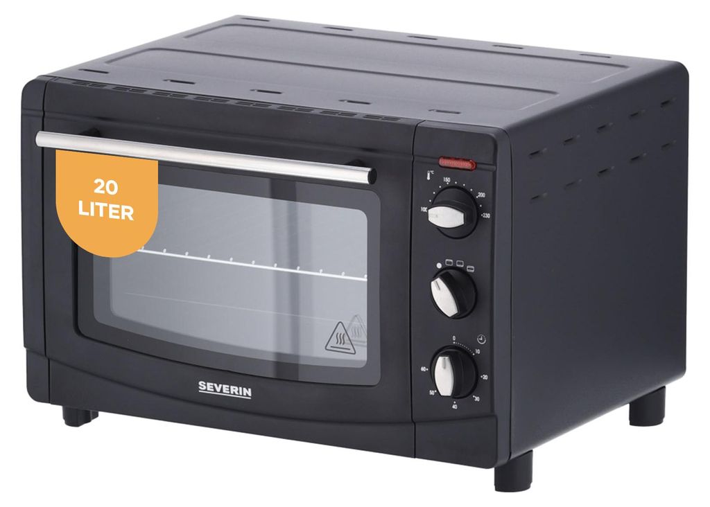 Severin Back- und Toastofen, Mini Backofen mit Grillrost, Produktbild 