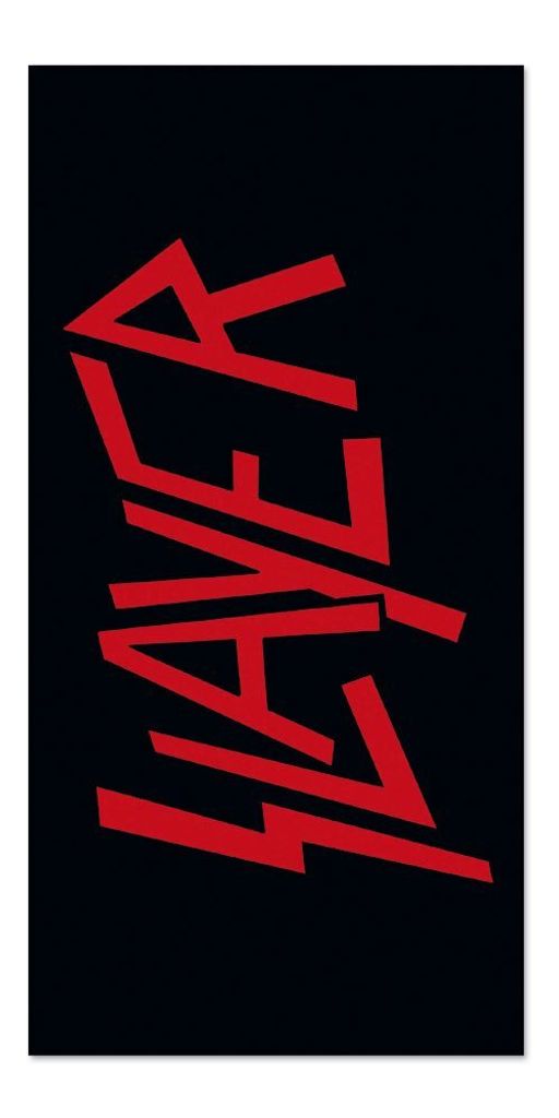 Kkl Slayer Handtuch Mit Logo 150x75 Cm Rot  Rot One Size Produktbild 