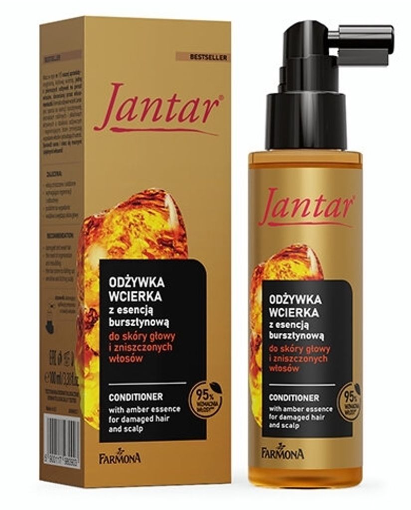 Jantar Odżywka regenerująca do skóry głowy i włosów Immagine del prodotto 