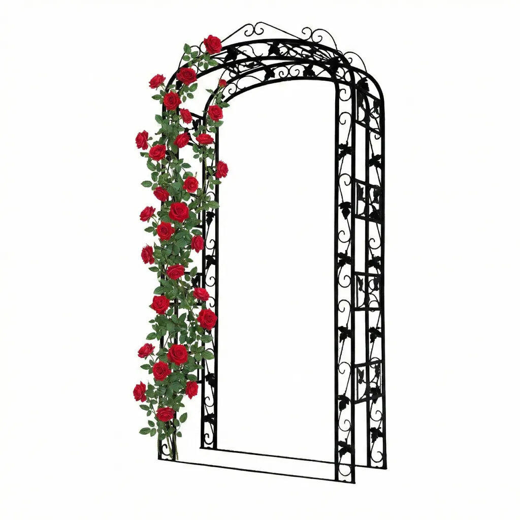 Arceau de roses pour maintenir vos plantes grimpantes sans encombrement