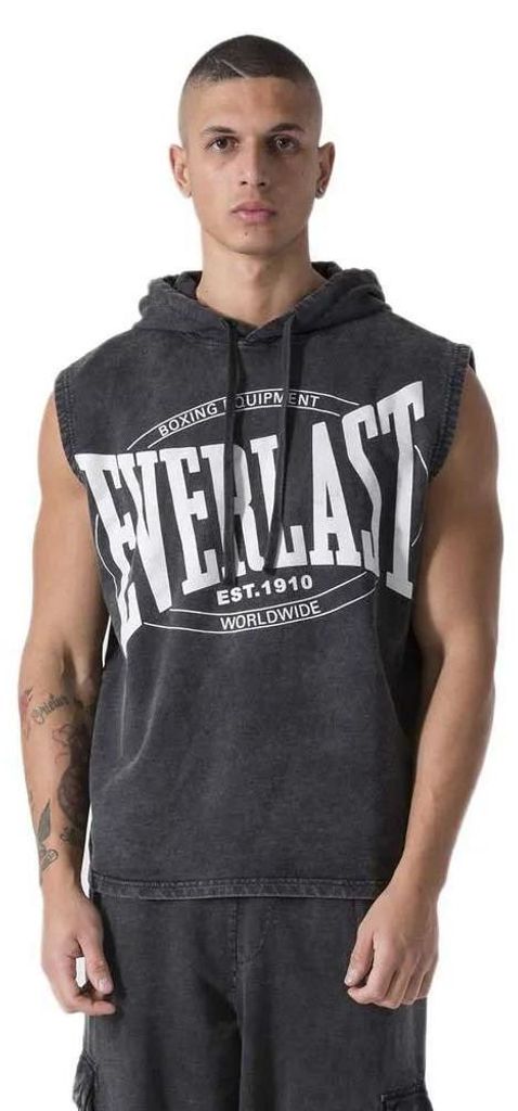 Everlast Washed ärmelloses T-shirt Schwarz L Mann Schwarz L Produktbild 