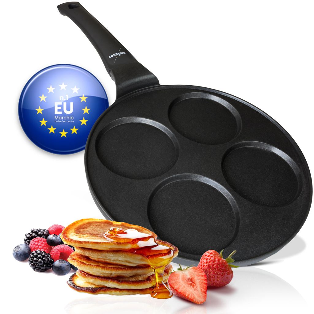 padella per pancake endusor per induzione con rivestimento antiaderente per cucinare pancake uova fr