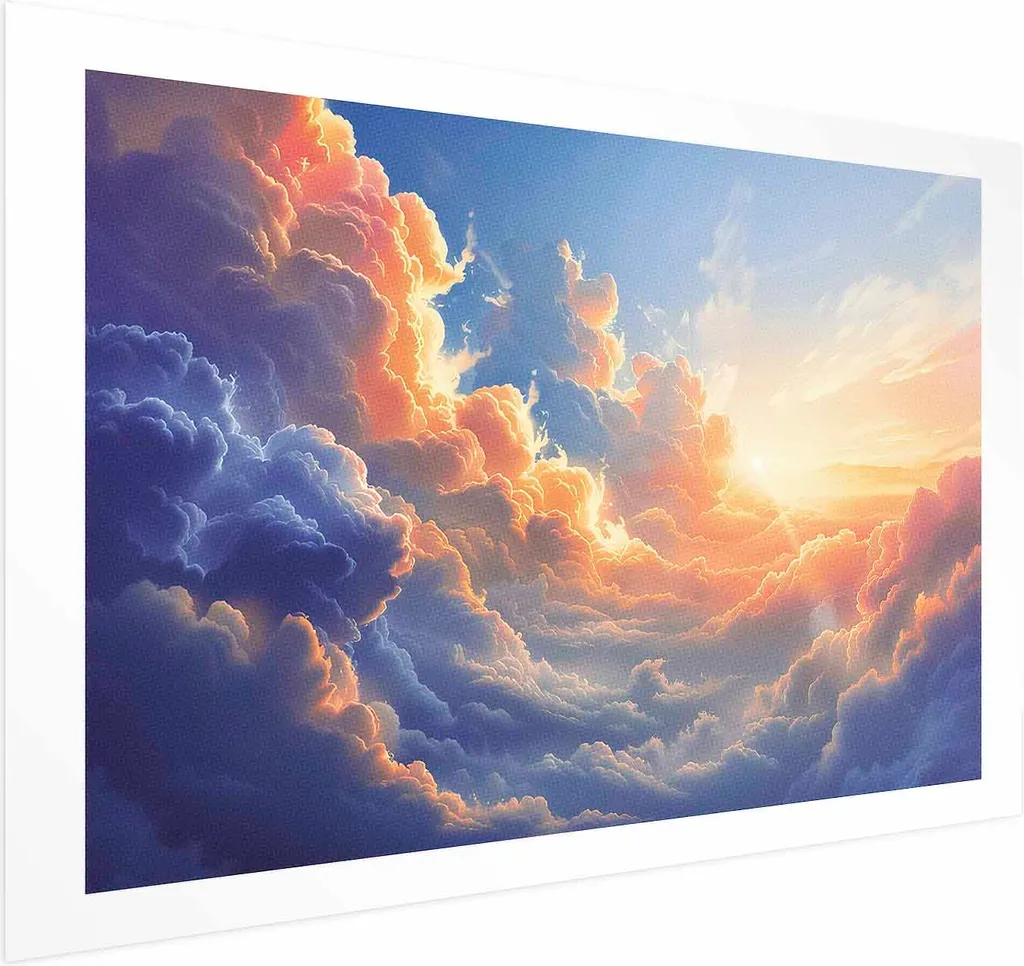 Poster Sinfonia di Colori 90x60 cm - Stampa Artistica Senza Cornice