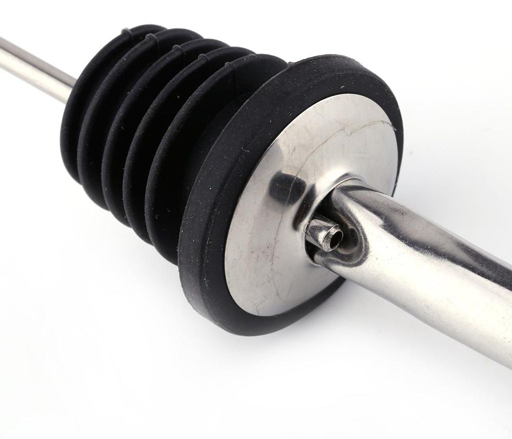 Stainless Steel Free Flow Vented Pourer Wine Liquor Bottle Spout Stopper USMöbel & Wohnen, Feste & Besondere Anlässe, Party- & Eventdekoration!