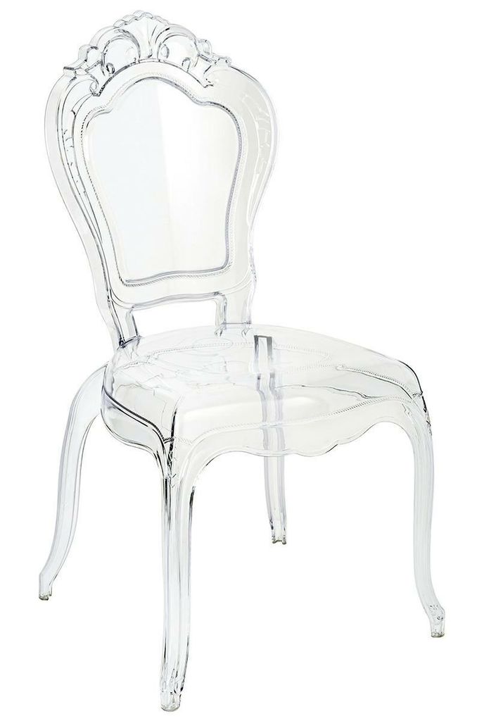 Der Stuhl King transparent – Polycarbonat