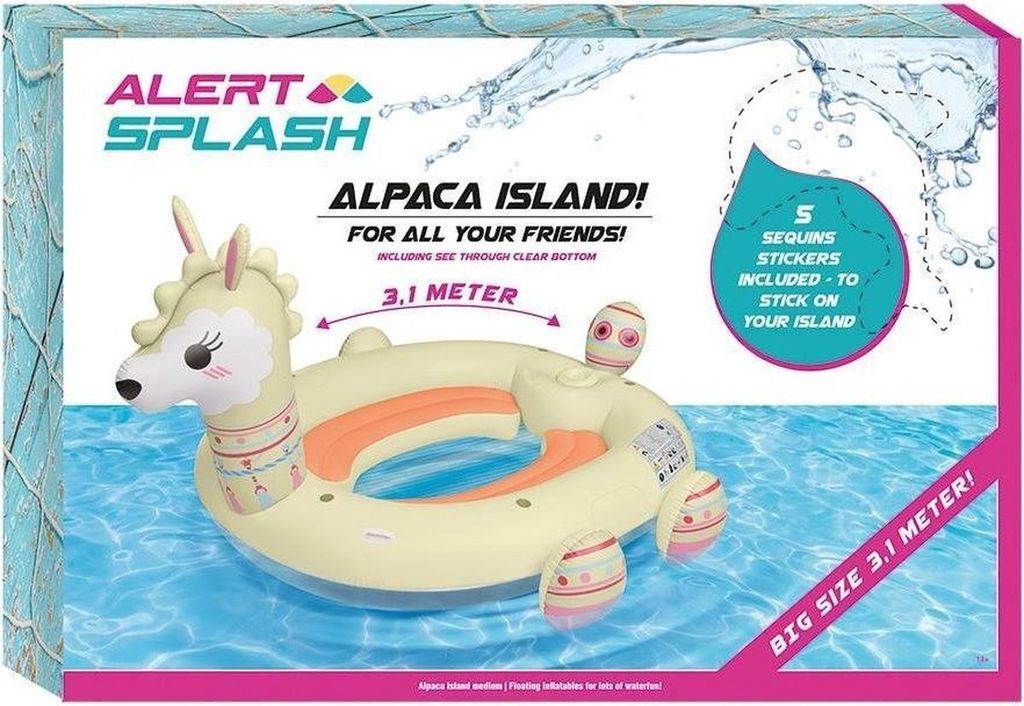 Opblaaseiland Alpaca 310X270X175 Cm Produktbild 