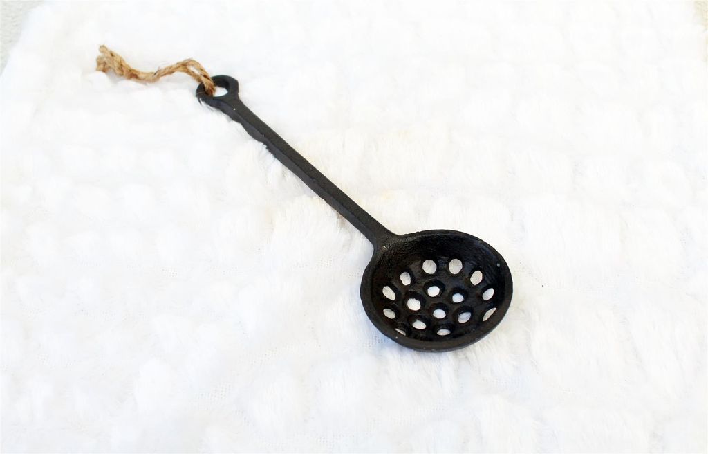 Nostalgie Schaumlöffel Gusseisen H22cm