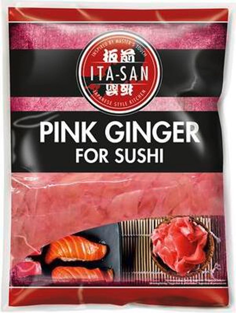 [ 1000g ATG ] ITA-SAN Sushi Ingwer PINK | Pink Ginger for Produktbild 