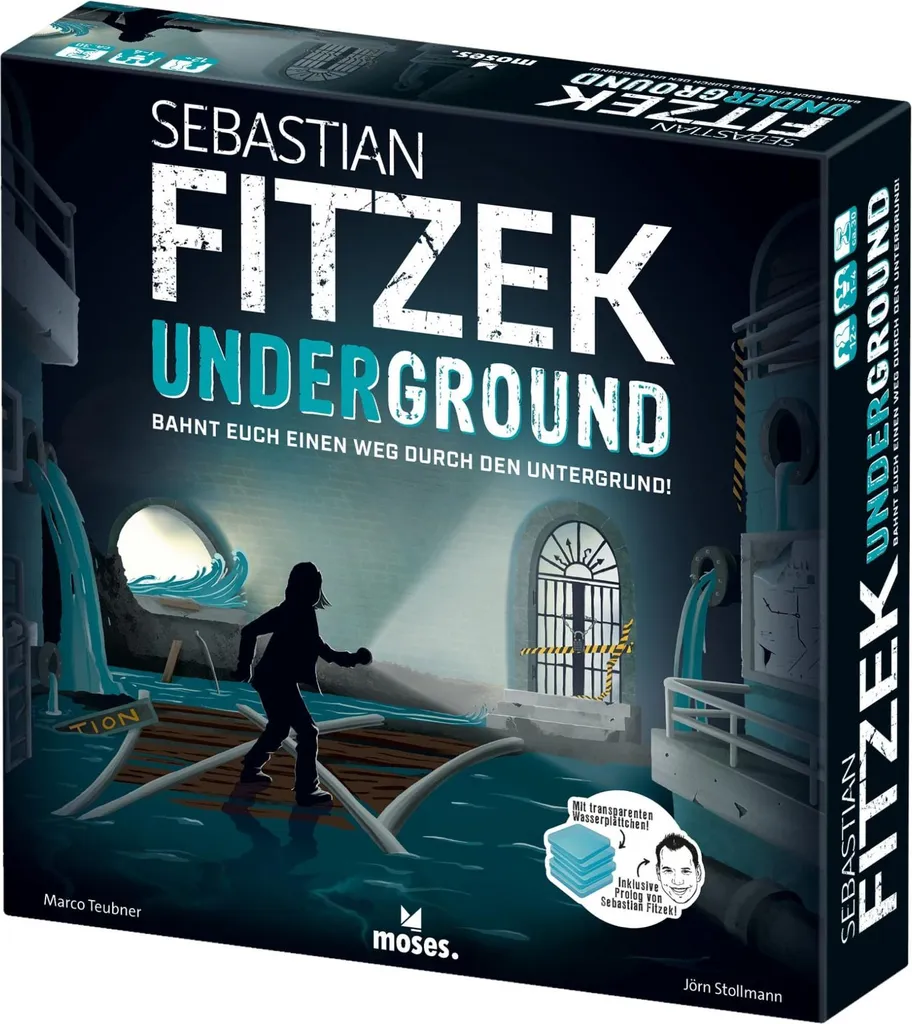 moses. Verlag Underground Sebastian Fitzek - Jeu de Société et de Bluff