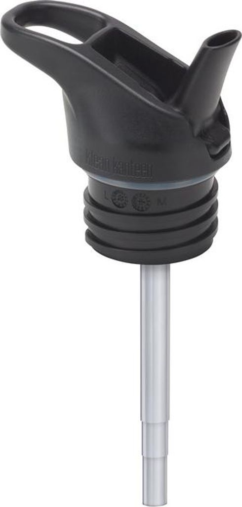 Klean Kanteen Flip Seal Sport Cap Schwarz Black Teleskop-Trinkhalm