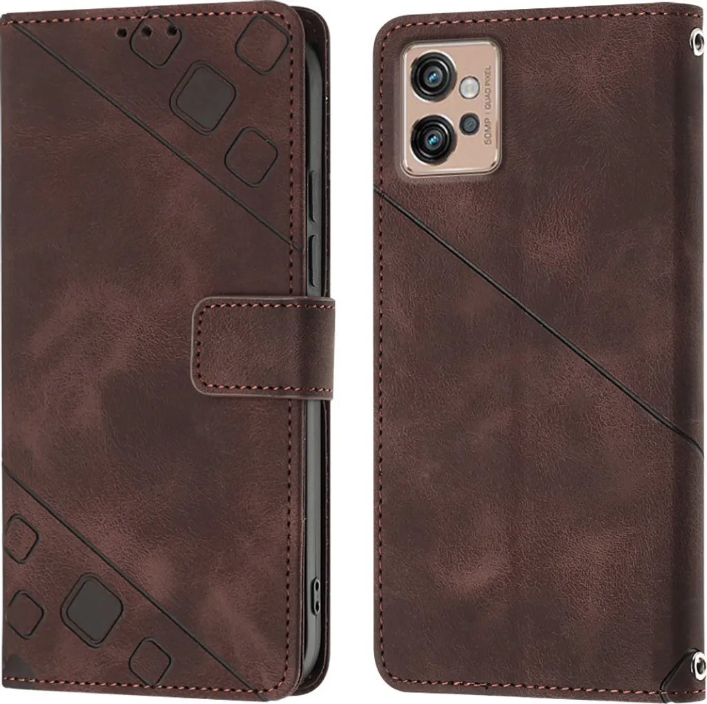 SEAHAI Cover per Motorola Moto G32 Portafoglio, Custodia con Bella
