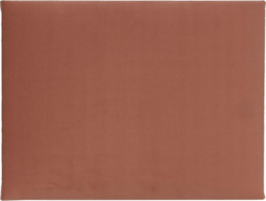 Komvortowy | Polsterpaneel | Wandkissen Velours Altrosa 30x40 cm | Wandpolster | Bettkopfteil | Wandpaneel